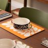 Orla Kiely Sycamore Stripe Cereal Bowl Black Lifestyle