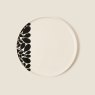 Orla Kiely Sycamore Stripe Dinner Plate Black