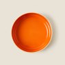 Orla Kiely Spot Square Oval Fruit Bowl Orange Top Angle