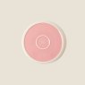 Orla Kiely Sycamore Stripe Side Plate Black Back Angle