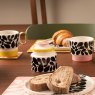 Orla Kiely Sycamore Stripe Sugar Bowl Yellow Lifestyle