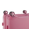 Highbury Venice Hard Shell Fuchsia Cases wheels