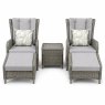 Norfolk & Co Garden Norfolk & Co. Loren Recliner Lounge Set