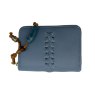 Long & Son Assorted Stich Detail Small Purse Blue