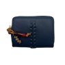 Long & Son Assorted Stich Detail Small Purse Navy