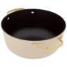 Stellar Cast Light 24cm Casserole Clay interior
