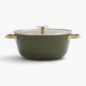 Stellar Cast Light 24cm Casserole Olive