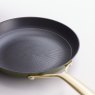 Stellar Cast Light 24cm Frying Pan Olive handle detail