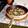 Stellar Cast Light 28cm Saute Pan Clay Lifestyle