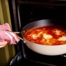 Stellar Cast Light 28cm Saute Pan Clay oven lifestyle