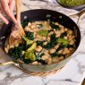 Stellar Cast Light 28cm Saute Pan Olive lifestyle