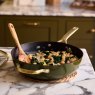 Stellar Cast Light 28cm Saute Pan Olive lifestyle