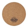 Tradestock Recipe Thief Chilli Round Cork Coaster Set Of 4 Reverse