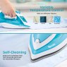 Swan 2200w Steam Iron temp control and self cleaning functionality