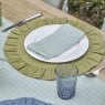 Waltons Carousel Stripe Napkin Sky Set Of 4 lifestyle