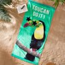 Catherine Lansfield Toucan Do It Beach Towel lifestyle