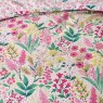 Catherine Lansfield Tilly Floral Pink Duvet Set fabric detail
