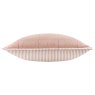 Yard Hebden Stripe Cushion Blush/Terracotta side view