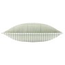 Yard Hebden Stripe Cushion Eucalyptus/Bay Green side view