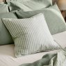 Yard Hebden Stripe Cushion Eucalyptus/Bay Green front lifestyle