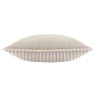 Yard Hebden Stripe Cushion Natural/Stone side view