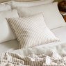 Yard Hebden Stripe Cushion Natural/Stone front lifestyle