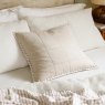 Yard Hebden Stripe Cushion Natural/Stone reverse lifestyle