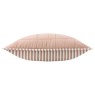 Yard Hebden Stripe Cushion Pecan/Terracotta side view
