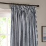 Yard Hebden Pencil Pleat Curtains Navy header