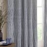 Yard Hebden Pencil Pleat Curtains Navy fabric