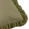 Wylder Effie Cushion Sage/Green edge detail