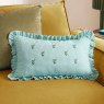 Wylder Les Petite Fleurs Cushion Spring Green Lifestyle