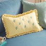 Wylder Les Petite Fleurs Cushion Yellow lifestyle