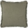 Yard Bertie Cushion Moss reverse