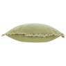 Yard Bertie Cushion Sage side view