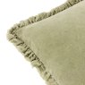 Yard Bertie Cushion Sage edge detail