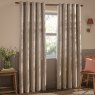 Wylder Grace Leaf Eyelet Curtains Taupe