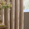 Wylder Grace Leaf Eyelet Curtains Taupe fabric