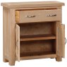 Wiltshire Oak Compact Sideboard open