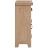 Wiltshire Oak Compact Sideboard side view
