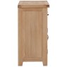Wiltshire Oak 2 Door 2 Drawer Sideboard side view