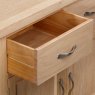 Wiltshire Oak 3 Door 3 Drawer Sideboard Drawer Detail