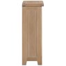 Wiltshire Oak Low Wide Bookcase side view
