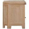 Wiltshire Oak Corner Tv Unit side view