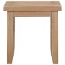 Wiltshire Oak Lamp Table front on view