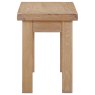 Wiltshire Oak Lamp Table side view