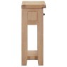 Wiltshire Oak Small Console With 1 Drawer side view