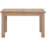 Wiltshire Oak 1.3-2m Extending Dining Table front on view