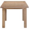 Wiltshire Oak 1.3-2m Extending Dining Table side view