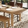 Wiltshire Oak 1.3-2m Extending Dining Table Lifestyle edge